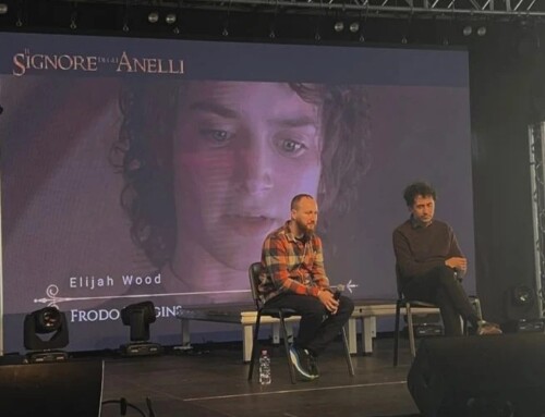 Sentieri Tolkieniani al GAMICS di Cesena: sul palco con Davide Perino e all’incontro con Eljjah Wood!